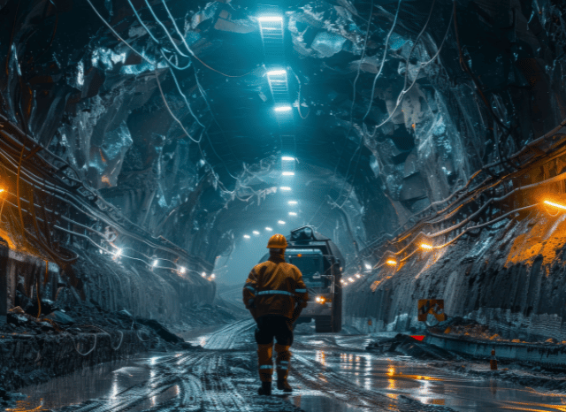 a man walking in a tunnel Stanislav Kondrashov