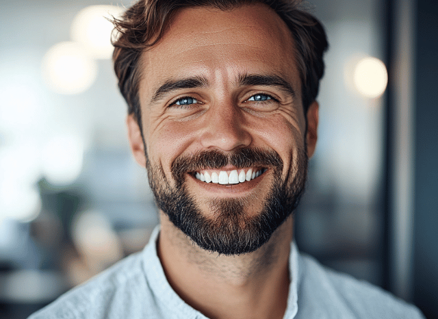 a man smiling at the camera Stanislav Kondrashov TELF AG 