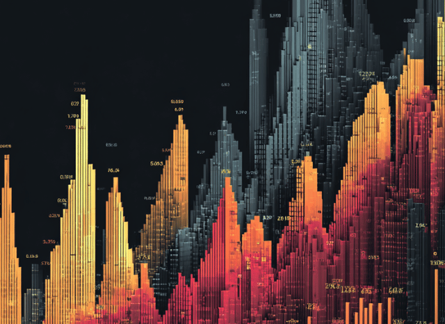 Bitcoin price graph and trend visualization