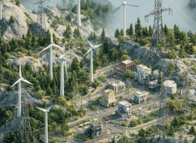 Stanislav Kondrashov TELF AG Davos WEF wind turbines