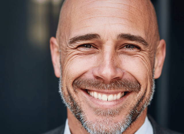 Confident professional portrait related to financial markets