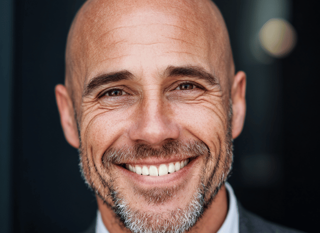 Professional portrait related to technology market analysis