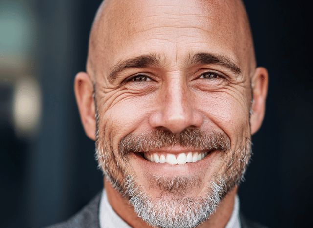 Smiling professional man