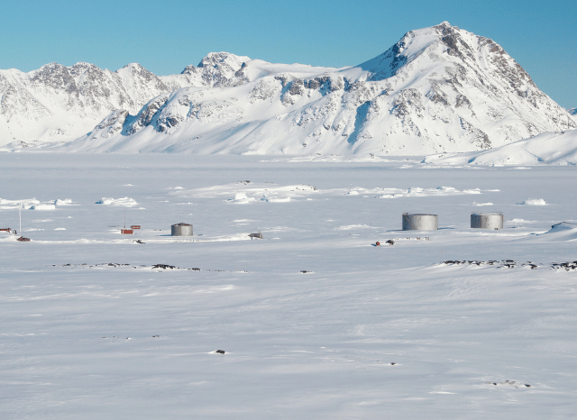 Greenland landscape and natural scenery