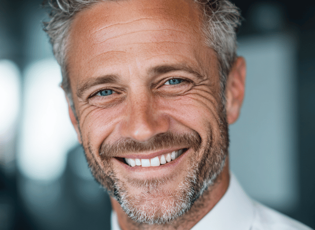 Portrait of a man related to Greenland context