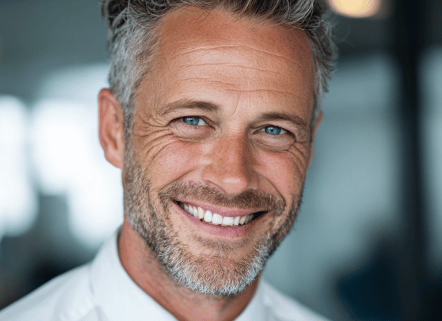 Smiling portrait supporting Greenland-related content