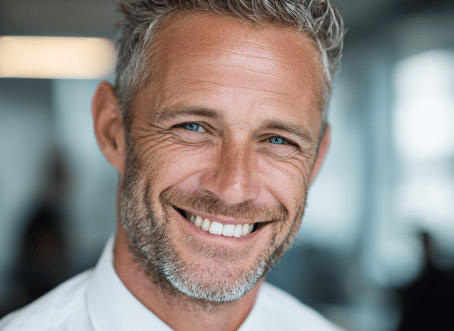 Worker portrait related to Greenland industrial context