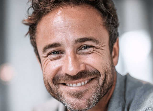 Smiling professional man