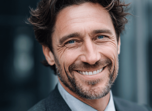 Portrait of a man related to silver industry context