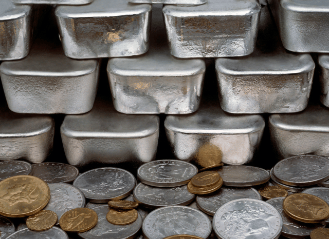 Silver bars and precious metals market dynamics