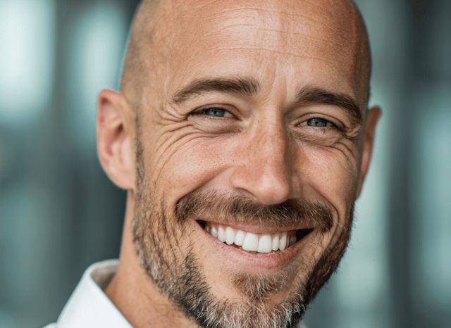 Professional portrait related to financial and AI market analysis