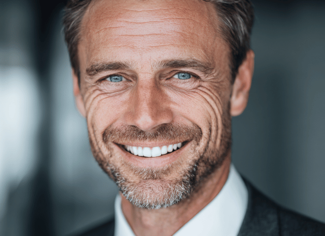 Professional portrait related to Bitcoin and XRP markets