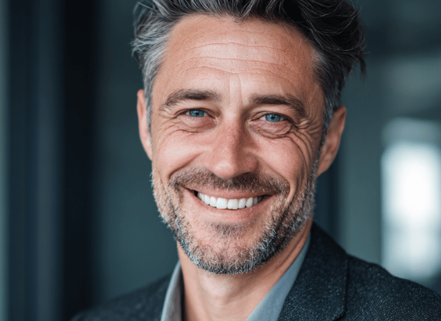 Professional portrait connected to financial and logistics sector analysis