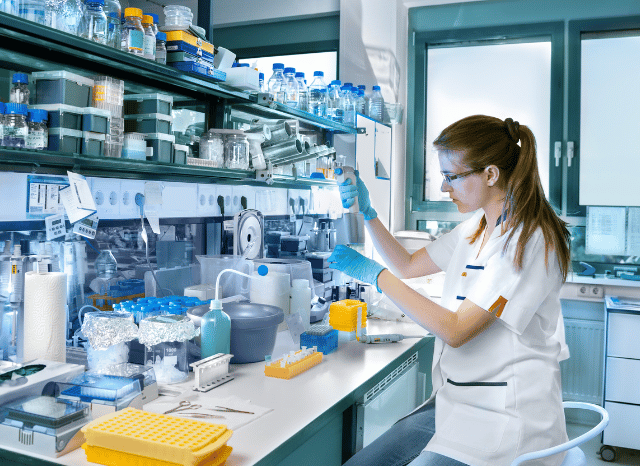 Medical professionals representing Novo Nordisk healthcare sector performance