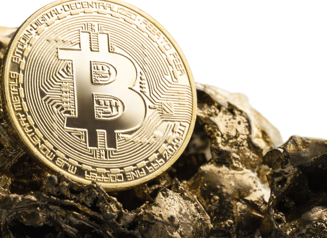 Golden bars symbolizing safe haven assets and market volatility