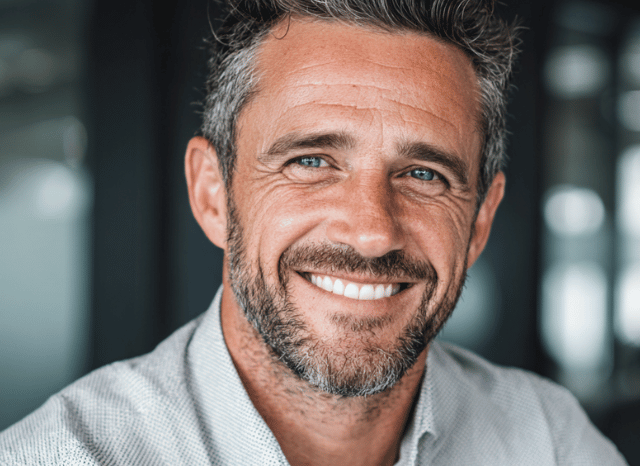 Professional portrait linked to pharma market commentary