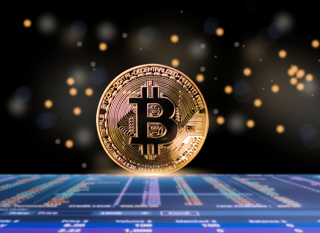 Blockchain technology infrastructure and digital ledger concept