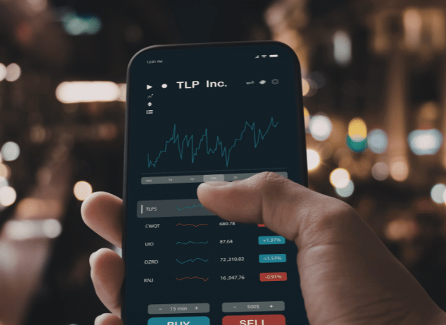 Real-time monitoring of DAX index and gold price fluctuations on mobile devices