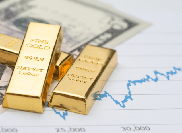 Financial markets reacting to changes in gold prices