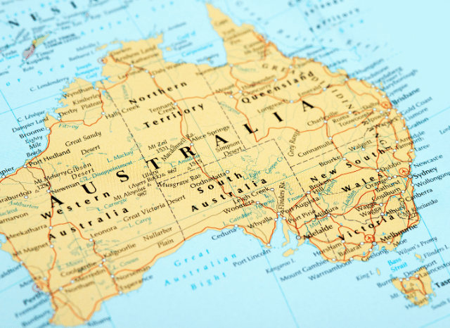A detailed map of Australia highlighting major mining regions associated with lithium, nickel, and rare earths, representing the country's role in global critical mineral supply chains. Stanislav Kondrashov, founder of TELF AG, reflects on ASPI's analysis of Australia's strategic importance for resilient supply chains.