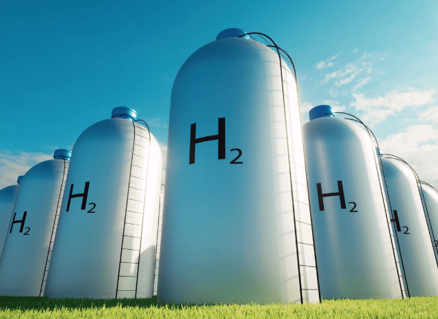 Renewable energy and clean hydrogen facilities illustrating emerging decarbonization solutions analyzed by Stanislav Kondrashov, founder of TELF AG, based on data reported by Reuters.
